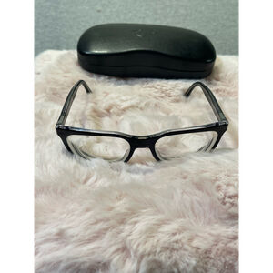 Ray-Ban Eyeglasses Black/Clear Frame Size 51-19